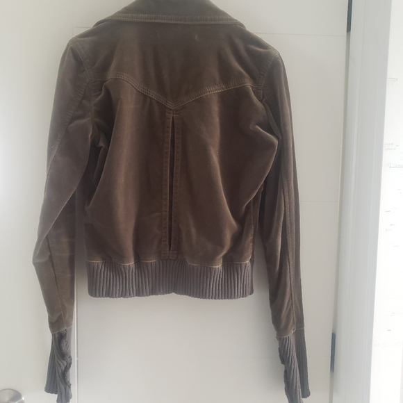 Buffalo jeans green suede jacket - Picture 5 of 5